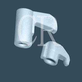 Toolholder clamps supply investment casting, precision casting process, lost wax casting