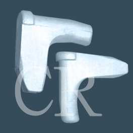 Toolholder parts investment casting, precision casting process, lost wax casting