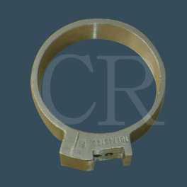 Pipe clamps investment casting, precision casting process, lost wax casting