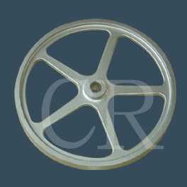 Pulley wheel investment casting, precision casting process, lost wax casting