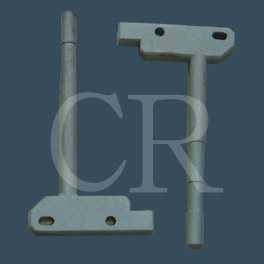 Train parts investment casting, precision casting process, lost wax casting